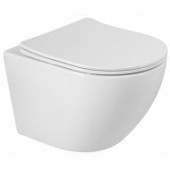 Унитаз подвесной BelBagno BB046CHR/SC с крышкой микролифт
