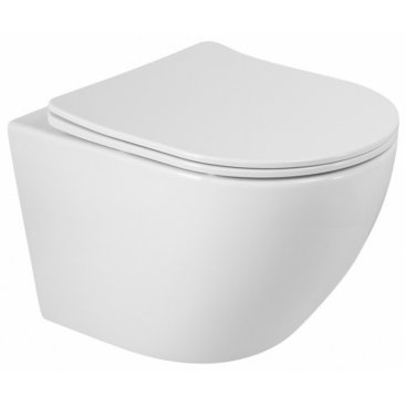 Унитаз подвесной BelBagno BB046CHR/SC с крышкой микролифт