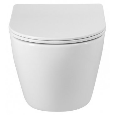 Унитаз подвесной BelBagno BB046CHR/SC с крышкой микролифт