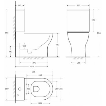 Унитаз-компакт BelBagno Sfera-Tor BB2141CP-TOR/SC-BB2141T с крышкой микролифт