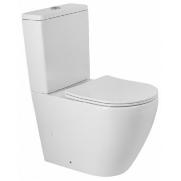 Унитаз-компакт BelBagno Sfera-R BB2141CPR/SC-BB2141T с крышкой микролифт