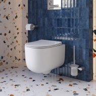 Унитаз подвесной BelBagno Soft-Tor BB084CH-TOR/SC с крышкой микролифт