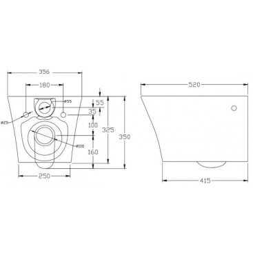 Унитаз подвесной BelBagno Flay-R BB506CH