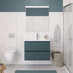 Мебель для ванной BelBagno Uno 80-BB-8099-80 голуб...