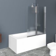 Душевая шторка на ванну BelBagno UNO-V-2-100/150-P-Cr-R