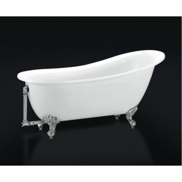 Ванна BelBagno BB06-1550 фурнитура хром