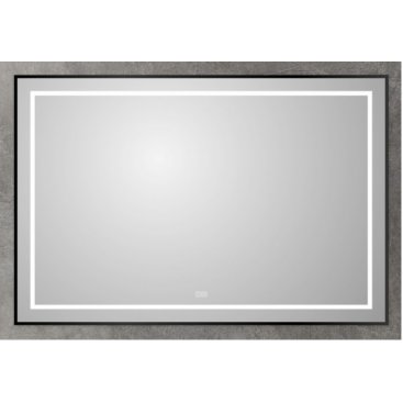 Зеркало BelBagno SPC-KRAFT-1200-800-LED-TCH-WARM-NERO