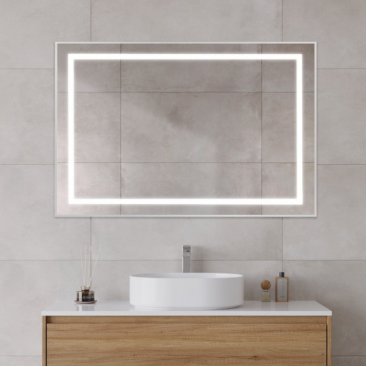 Зеркало BelBagno SPC-KRAFT-1200-800-SENS-AL