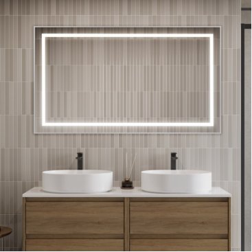 Зеркало BelBagno SPC-KRAFT-1400-800-SENS-AL