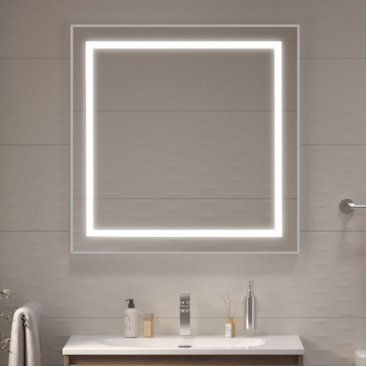 Зеркало BelBagno SPC-KRAFT-800-800-SENS-AL