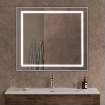 Зеркало BelBagno SPC-KRAFT-900-800-SENS-AL