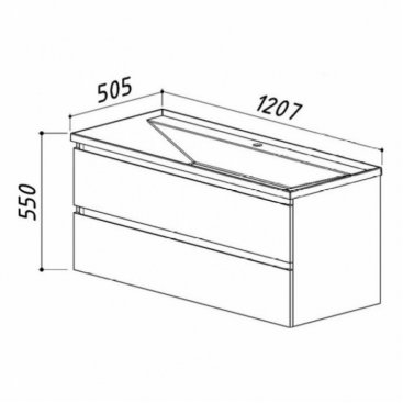 Мебель для ванной Белюкс Фаворит 1200-02