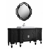 Мебель для ванной Белюкс Кастилия 170 черная/серебро