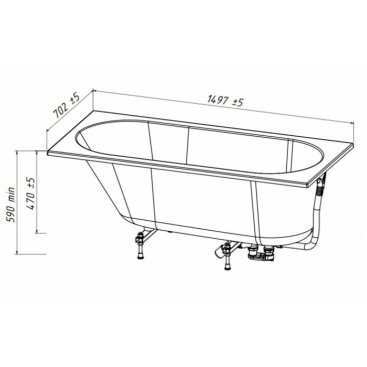 Ванна Белюкс Классика-2 ВК-2 1500