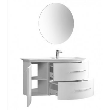 Мебель для ванной Белюкс Версаль 110П-555 120 см белая правосторонняя