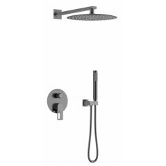 Душевая система Black&White Gravity GL-9105-GM