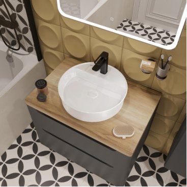 Раковина Bocchi Slim Line 1599-061-0126 белая глянцевая