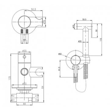 Гигиенический набор Boch Mann Braies MB BM10409