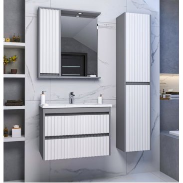 Мебель для ванной Brevita Balaton 80 комбинированная