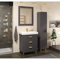 Мебель для ванной Brevita Gloster 70 графит