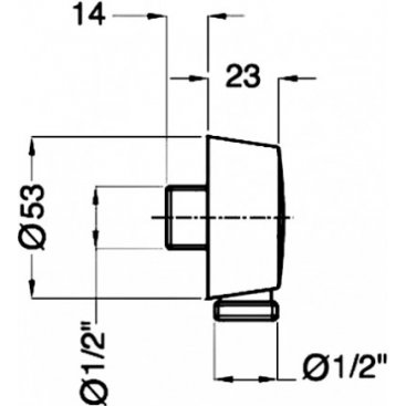 Штуцер Bugnatese 19254BR