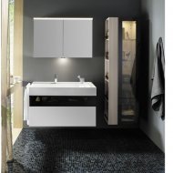 Мебель для ванной Burgbad Yumo 101 белый глянец