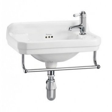 Раковина Burlington Edwardian Cloakroom B8 T6 CHR