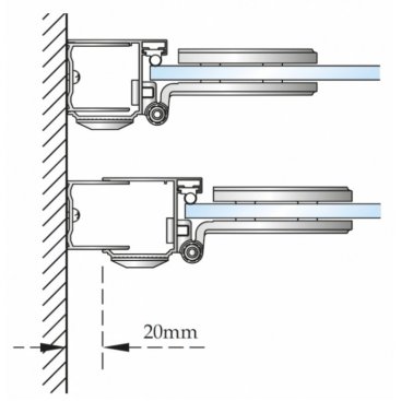 Душевой уголок Burlington Quadrant C22+C17