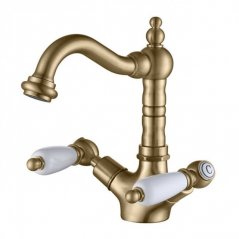 Смеситель для раковины Caprigo Adria Classic 03-526 бронза