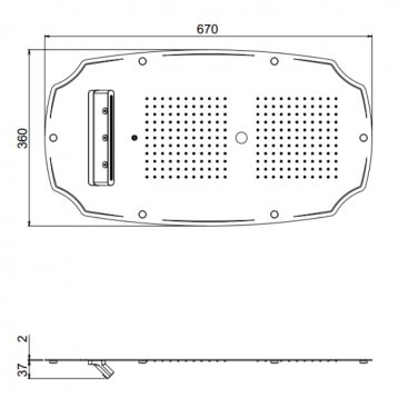 Верхний душ Carimali MyDream Colonial 23072XN-CRX