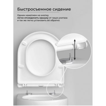 Унитаз подвесной Ceramicanova Vogue CN4008T