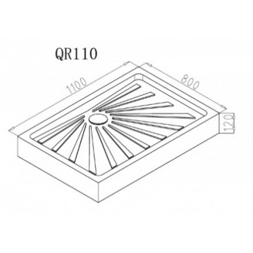 Душевой поддон CeruttiSpa QR110