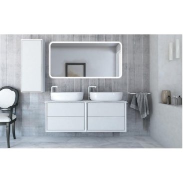 Мебель для ванной Cezares Bellagio 140-2-S Bianco Opaco