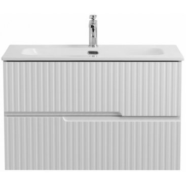 Тумба с раковиной Cezares Duet-N 80-CZR-8073-80 Bianco Lucido
