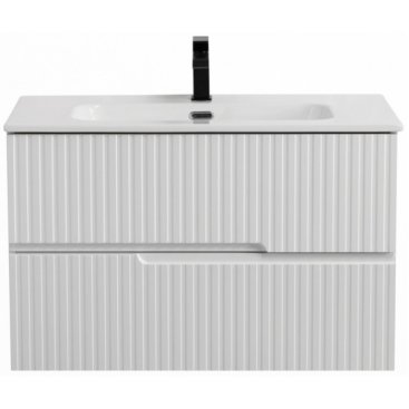 Тумба с раковиной Cezares Duet-N 80-CZR-8095-80 Bianco Lucido