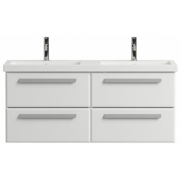 Тумба с раковиной Cezares Eco 120-CZR-1200/480-2-LV-MR-ECO-RS156SC.3/320 Bianco Lucido