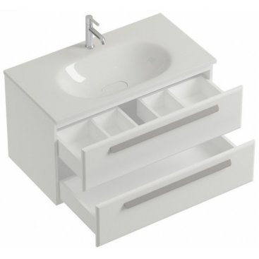 Мебель для ванной Cezares Eco 90 Bianco Lucido