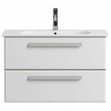 Тумба с раковиной Cezares Eco-CER 80-CZR-NAT-80-LVB-RS156SC.3/320 Bianco Opaco