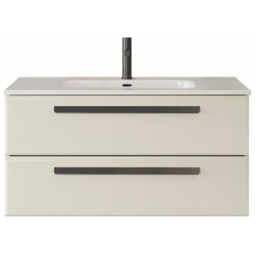 Тумба с раковиной Cezares Eco-CER-N 100-CZR-8095-100-RS156BL.3/512 Альпака