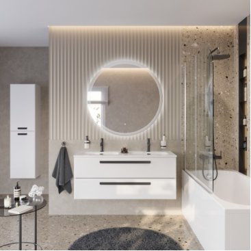 Мебель для ванной Cezares Eco-CER-N 120-CZR-8073-120-2 Bianco Lucido