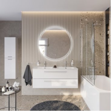 Мебель для ванной Cezares Eco-CER-N 120-CZR-8073-120-2 Bianco Lucido
