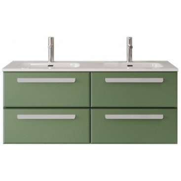 Тумба с раковиной Cezares Eco-CER-N 120-4C-CZR-8095-120-2-RS156SC.3/320 Фисташковый Софт