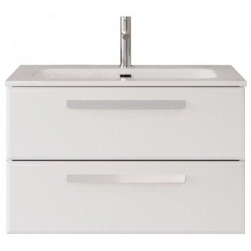 Тумба с раковиной и зеркалом Cezares Eco-CER-N 80-CZR-8073-80-RS156SC.3/320 Bianco Opaco