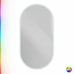 Зеркало Cezares Ellisse CZR-SPC-ELS-550-1050-RGB-T...