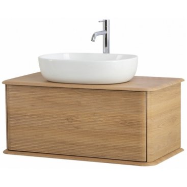 Тумба с раковиной Cezares Idra 98-S-RT Rovere Tabacco