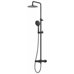 Душевая стойка Cezares Leaf CDA-25-L черная матова...