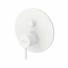 Смеситель для душа Cezares LEAF-VDIM-L белый матов...