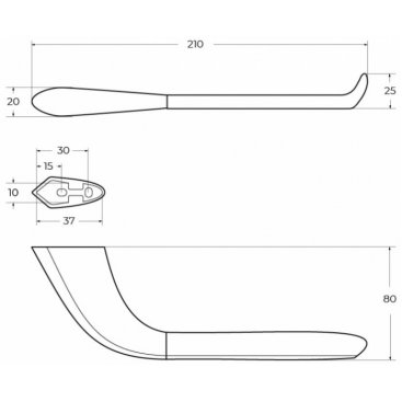 Держатель для бумаги Cezares LINER-PH-GM