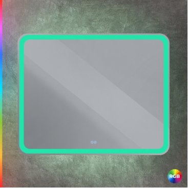 Зеркало Cezares Multicolore CZR-SPC-MC-1000-800-RGB-TCH