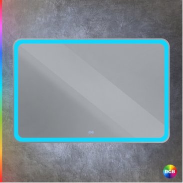 Зеркало Cezares Multicolore CZR-SPC-MC-1200-800-RGB-TCH